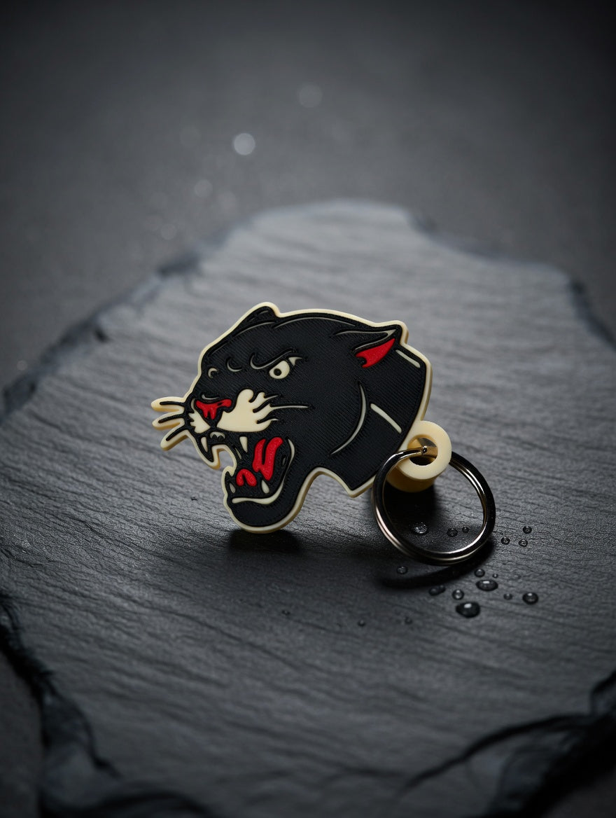Panther NFC Keychain