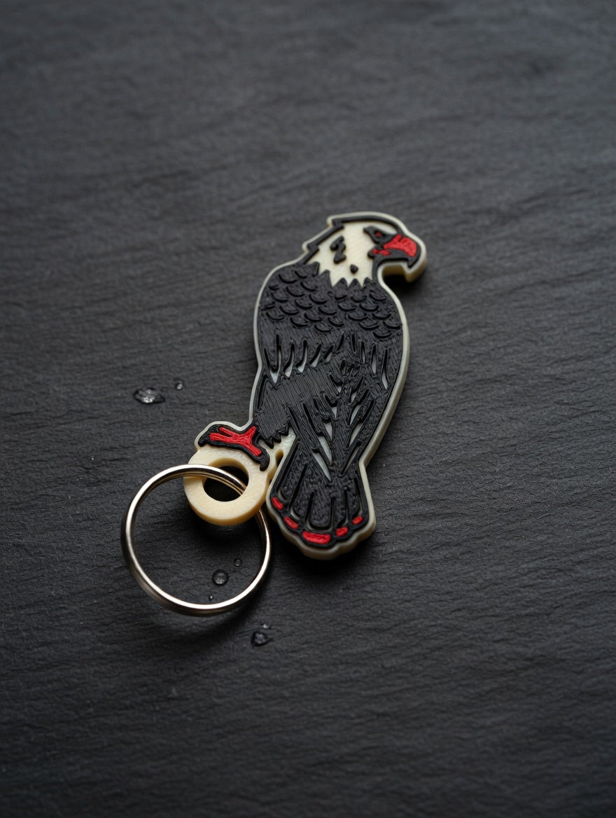 Eagle NFC Keychain
