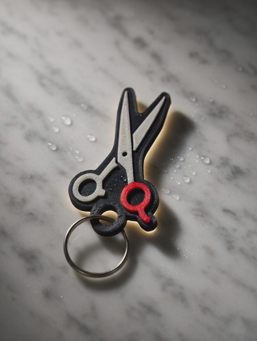 Scissors NFC Keychain
